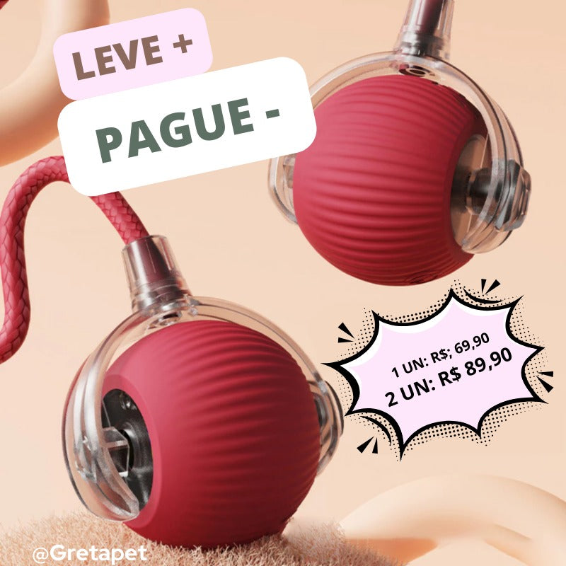 Bola Elétrica Interativa para Gato e Cachorro