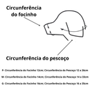 Focinheira Bico De Pato Em Silicone Amarelo tamanho P M G Maleavel para Cachorro Cão Cães