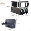 Playground para Gatos Kombi Lançamento + 3 degraus Promoção
