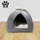 Cama Toca para Gato ou Cachorro Pequeno - almofada dupla face removível