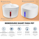 Bebedouro Fonte de Água Automático com Filtro para Gatos e Cachorros