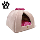 Cama Toca para Gato ou Cachorro Pequeno - almofada dupla face removível
