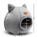 Casinha Cama Toca Tenda Gato Cães Cachorro Iglu Impermeável Lavável Pet Luxo Premium 