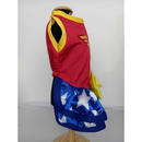Vestido Pet Mulher Maravilha Roupinha de Cachorro Mulher Maravilha