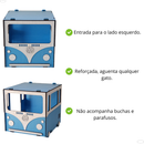 Playground para Gatos Kombi Lançamento + 3 degraus Promoção