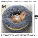 CAMA PET DONUT NUVEM PELUCIA REDONDA Cachorros Gato FUNDO ANTIDERRAPANTE CASINHA QUALIDADE PREMIUM