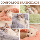 CAMA PET DONUT NUVEM PELUCIA REDONDA Cachorros Gato FUNDO ANTIDERRAPANTE CASINHA QUALIDADE PREMIUM