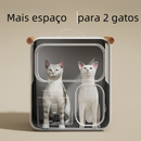 Carrinho Bolsa Mochila Mala de Transporte Pet Viagem Mala para Cachorros e Gato 
