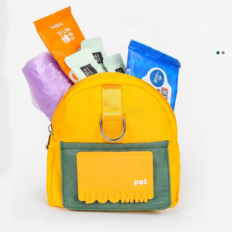 Mochila Pet Para Cachorro Cães Gatos Coleira Peitoral Com Guia Mini Saco De Ombro Bolsa024-167/168V