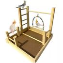 Playground de Madeira para Aves