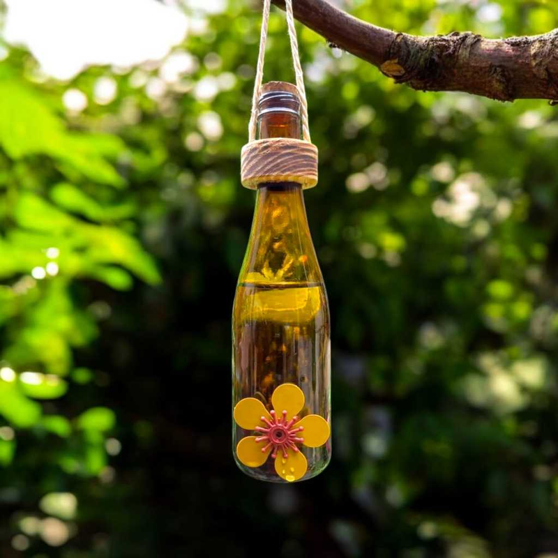 Bebedouro Artesanal para Beija‑Flor