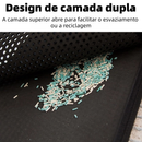 55x75cm Tapete Higiênico EVA Coletor de Areia Para Gato Lavável Dupla Camada