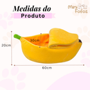 Caminha Pet Banana Cachorro Gato Cor Amarelo