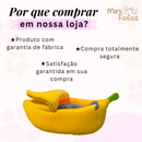 Caminha Pet Banana Cachorro Gato Cor Amarelo