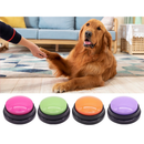Botão De Treino Gravador De Voz Audio Adestramento Pet Cachorro Cores Aleatorio Comunicação