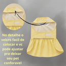 Vestido Pet Verão Para Bulldog Francês, ShihTzu, Pug e Yorkshire, para cachoros e gatos