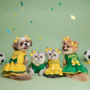 Vestido Brasil para Cachorro  | Roupa Pet Seleção Brasileira | Porte Pequeno e Médio | Copa