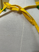 Bandana pet personaliza com a patinha do brasil + nome do pet+ pompom verde e amarelo TAM: P,M,G,GG