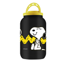 Porta Ração e Petisco Snoopy Preto Pote Ração Cachorro 3,6LT