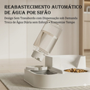 Comedouro e Bebedouro Mais Dog Automático Premium Pet Para Cães e Gatos 2em1