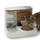 Alimentador Automático Duplo 2 em 1 para Pets – Com Água e Ração