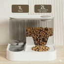 Comedouro e Bebedouro Mais Dog Automático Premium Pet Para Cães e Gatos 2em1