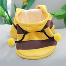 Animal De Estimação Abelha Traje De Halloween Cão Hoodies Gato Férias Cosplay Roupas Quentes Filhote De Cachorro Bonito