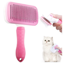 Escova Removedora Tira Pelos Cachorro Gato Pet para Pentear, Escova Pet Rasqueadeira