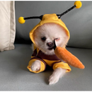 Animal De Estimação Abelha Traje De Halloween Cão Hoodies Gato Férias Cosplay Roupas Quentes Filhote De Cachorro Bonito