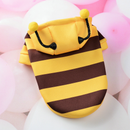 Animal De Estimação Abelha Traje De Halloween Cão Hoodies Gato Férias Cosplay Roupas Quentes Filhote De Cachorro Bonito