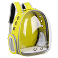 Mochila Pet Visão Panorâmica Astronauta Cachorro Gato Cão