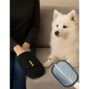 1 - 2 Luva Pet Removedora De Pelos Pet Gato Cachorro Limpa Sofá Cama Escova Mágica Conforto