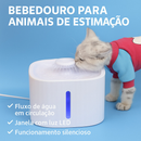 Bebedouro Fonte de Água Com Fio Elevado Automático Com Filtro Para Pet Cachorro Gato 3 Litros