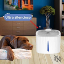 Bebedouro Fonte de Água Com Fio Elevado Automático Com Filtro Para Pet Cachorro Gato 3 Litros