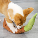 Brinquedo de Snuffle em Forma de Caracol para Cães - Interativo, treina instinto de forrageamento e alivia estresse.